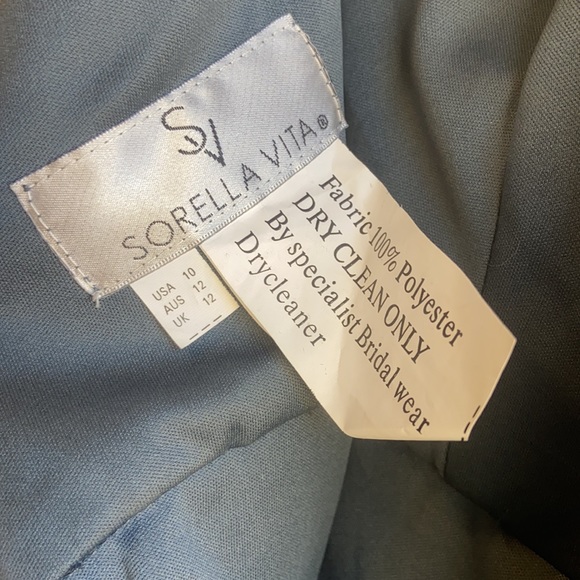 Slate Sorella Vita Bridesmaids Dress - Picture 12 of 12